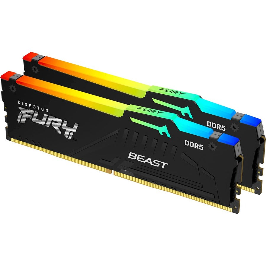 Kingston FURY Beast 64GB (2 x 32GB) DDR5 SDRAM Memory Kit KF548C38BBAK2-64