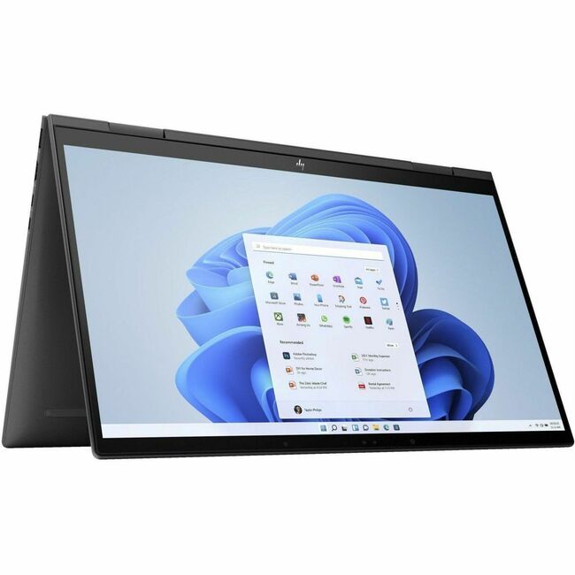 Ordinateur portable 2 en 1 convertible à écran tactile HP ENVY x360 15-ey0000 15-ey0000ca 15,6" - Full HD - 1920 x 1080 - AMD Ryzen 5 5625U Hexa-core (6 cœurs) - 8 Go de RAM totale - 1 To SSD - Nightfall Black Aluminium 6R511UA #ABL