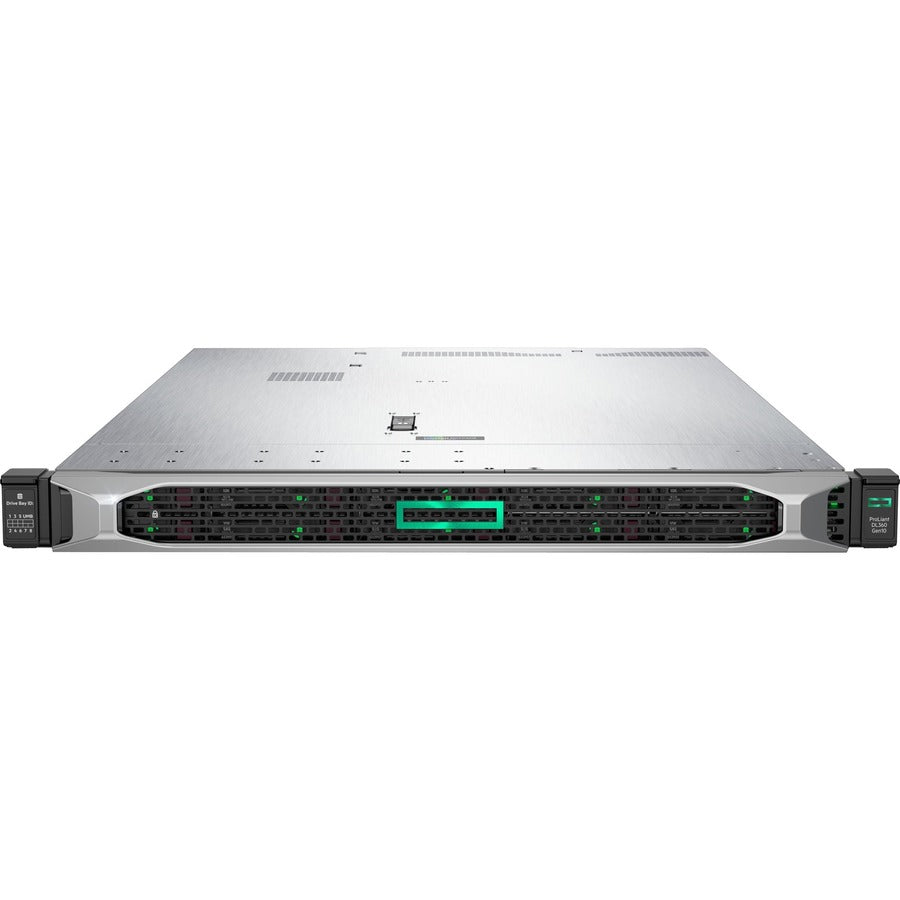 HPE ProLiant DL360 G10 1U Rack Server - 1 x Intel Xeon Silver 4208 2.10 GHz - 32 GB RAM - Serial ATA, 12Gb/s SAS Controller P56955-B21