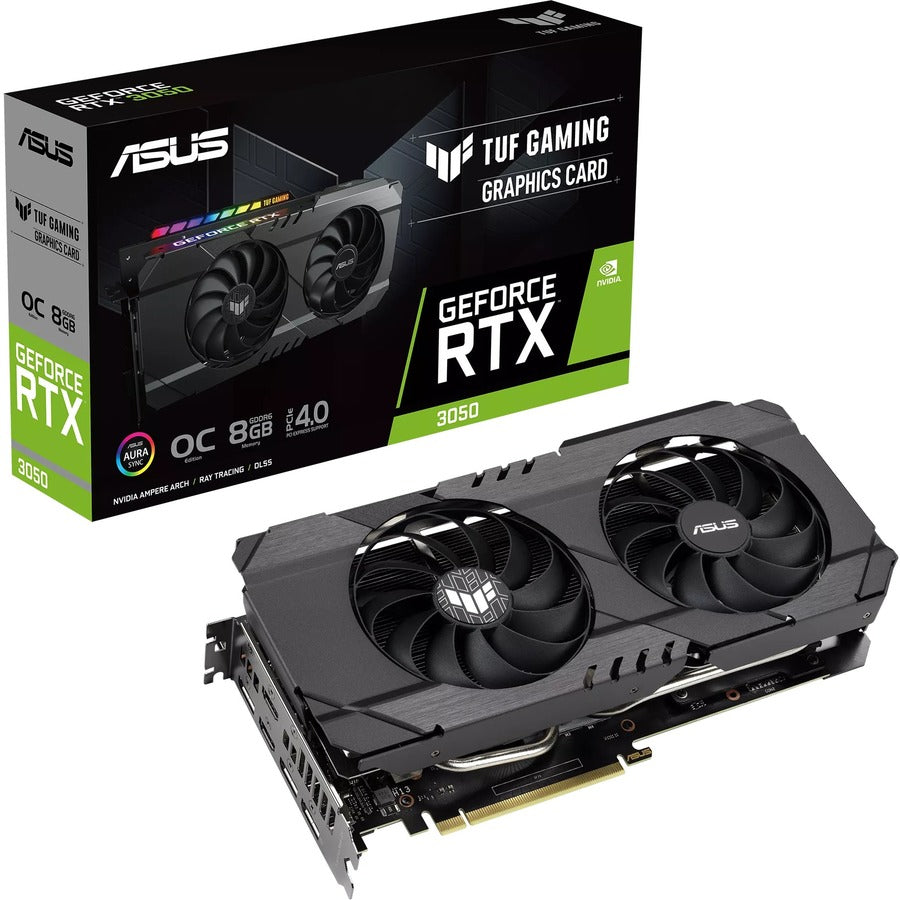 TUF NVIDIA GeForce RTX 3050 Graphic Card - 8 GB GDDR6 TUFRTX3050O8GGAMING