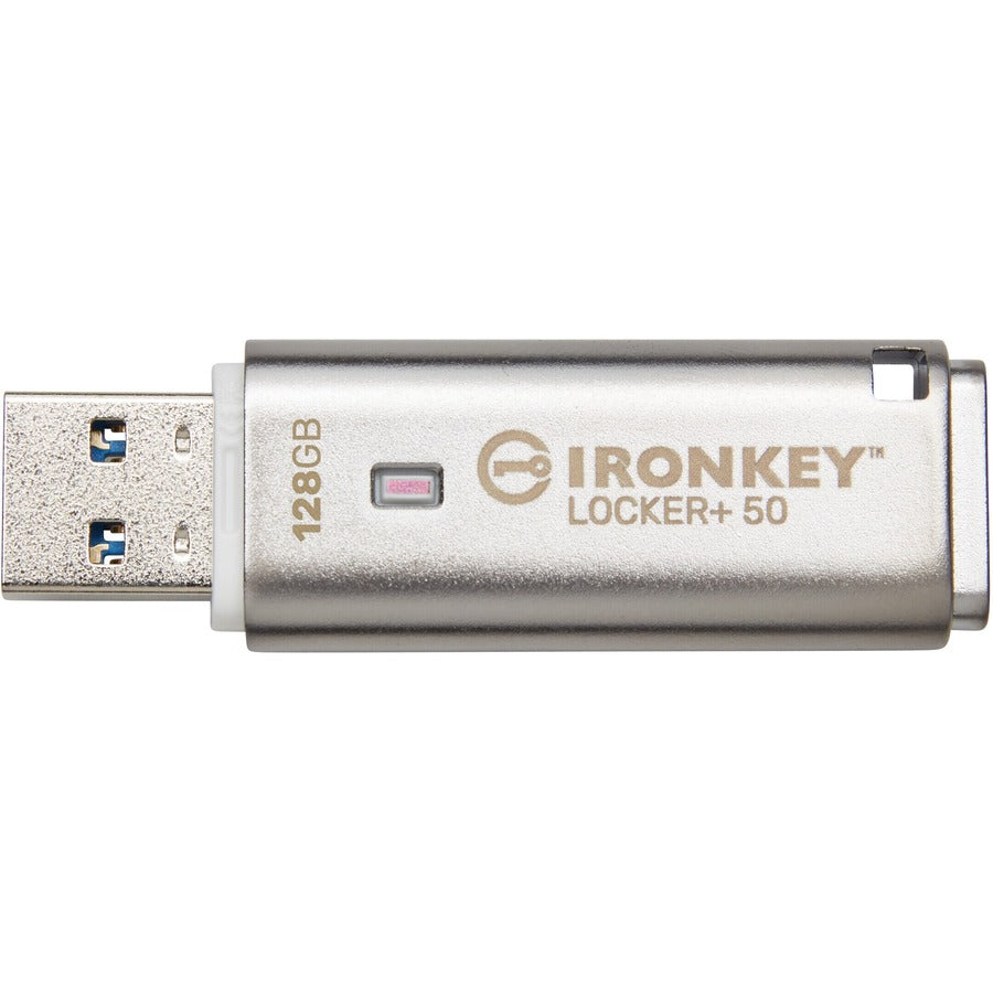 IronKey Locker+ 50 USB Flash Drive IKLP50/128GB