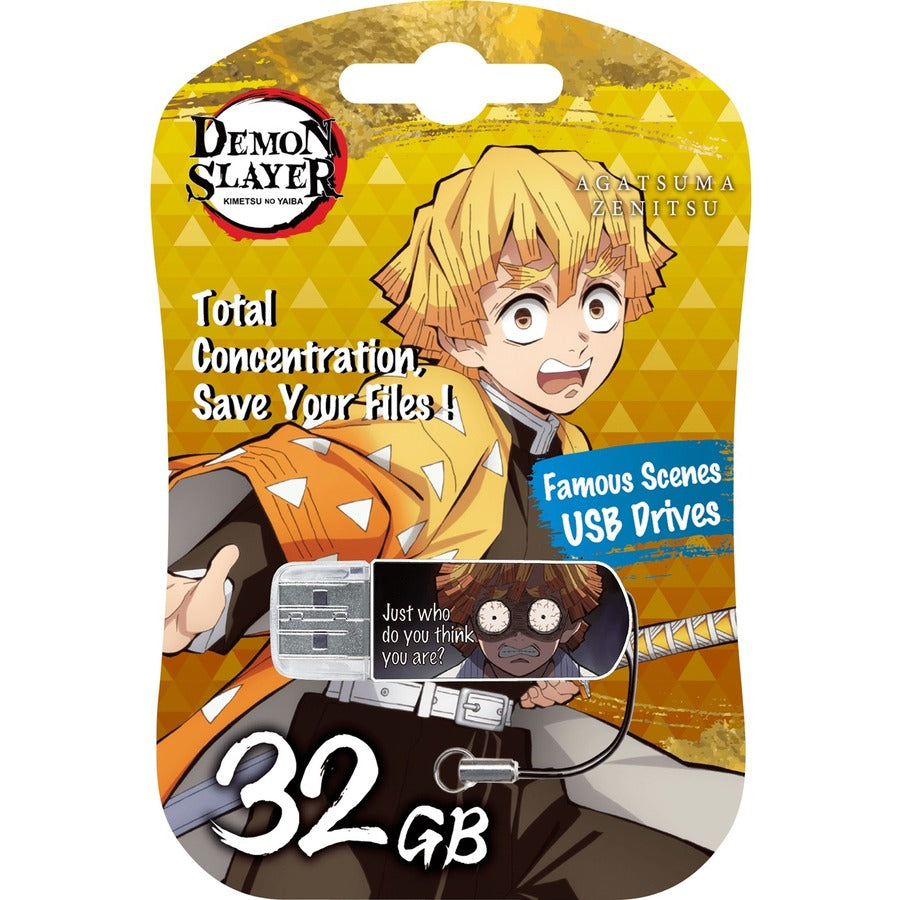 Verbatim 32GB Demon Slayer USB Flash Drive - Zenitsu 71262