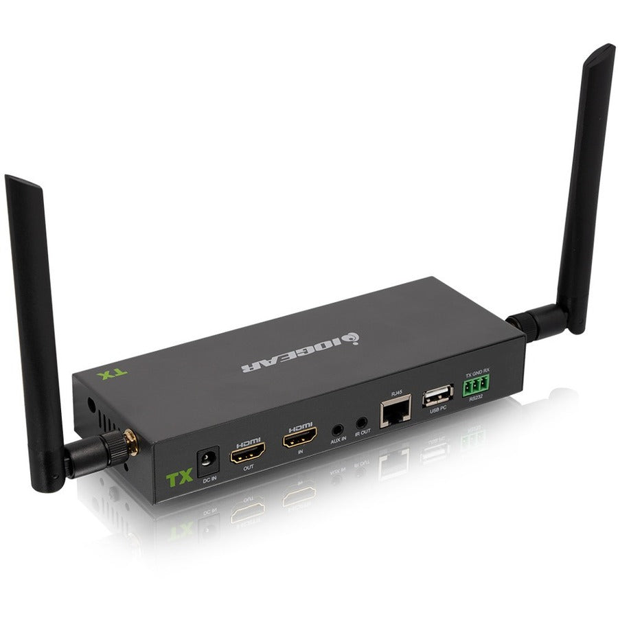 IOGEAR Additional Transmitter for GWLRSSKIT4K Long Range Wireless 4K Video Kit GWLRSSKIT4KTX