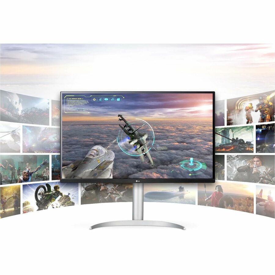 LG 32UP83A-W 32" Class 4K UHD LED Monitor - 16:9 - White 32UP83A-W