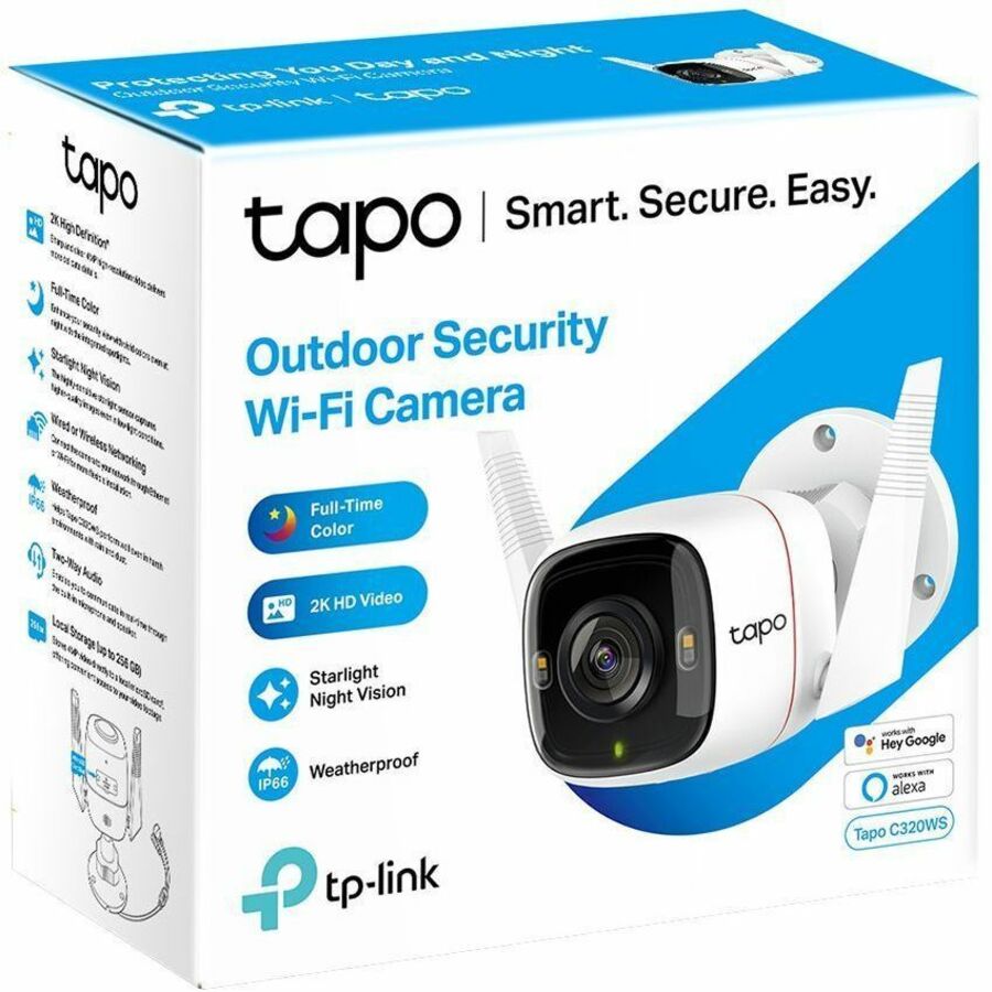 TP-Link Tapo C320WS - 2K 4MP Resolution Outdoor Security Wi-Fi Camera TAPO C320WS