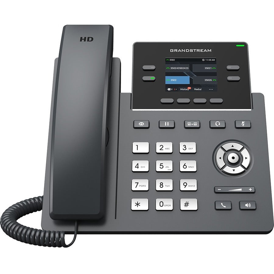 Grandstream GRP2612G IP Phone - Corded - Corded - Wall Mountable, Desktop GRP2612G