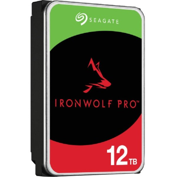 Seagate IronWolf Pro ST12000NT001 12 TB Hard Drive - 3.5" Internal - SATA (SATA/600) - Conventional Magnetic Recording (CMR) Method ST12000NT001