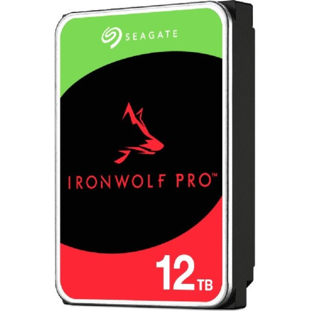 Seagate IronWolf Pro ST12000NT001 12 TB Hard Drive - 3.5" Internal - SATA (SATA/600) - Conventional Magnetic Recording (CMR) Method ST12000NT001