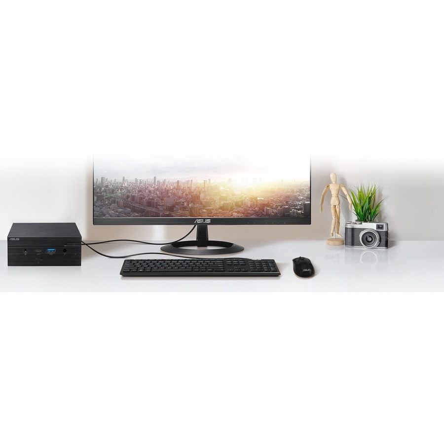 Asus PN41 PN41-S1-SYSF441PXFD Desktop Computer - Intel Celeron N4500 - 4 GB - 128 GB SSD - Mini PC - Black 90MS0271-M005D0