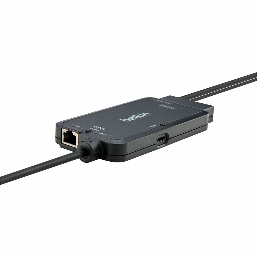 Belkin TAA KVM Dock USB-C to (1) DP/USB-B Cables w/ RJ45 and Power F1DN1CCBL-CPN6T