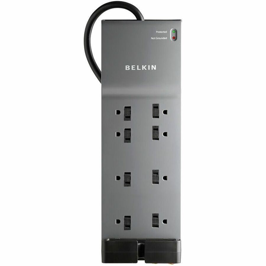 Belkin 8 Outlet Home/Office Surge Protector With Telephone Protection BE108200-063PK