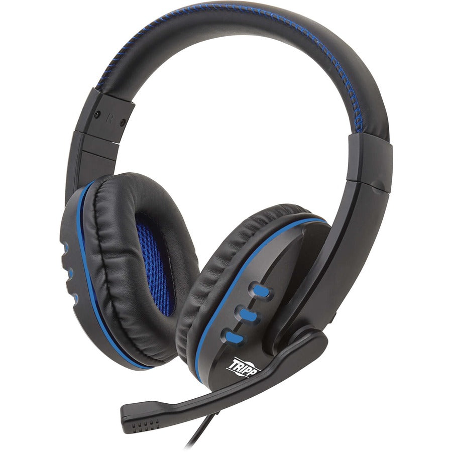 Tripp Lite USB Gaming Headset with Built-In Microphone and Audio Control AHS-001