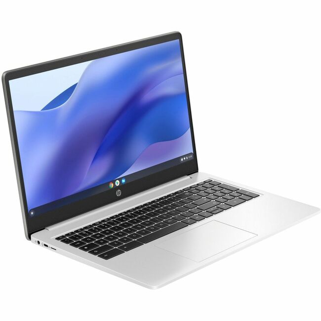 HP Chromebook 15a-na0000 15a-na0010ca 15.6" Chromebook - Full HD - 1920 x 1080 - Intel Celeron N4500 Dual-core (2 Core) 2.80 GHz - 8 GB Total RAM - 8 GB On-board Memory - 128 GB Flash Memory - Mineral Silver, Natural Silver 6P759UA#ABL