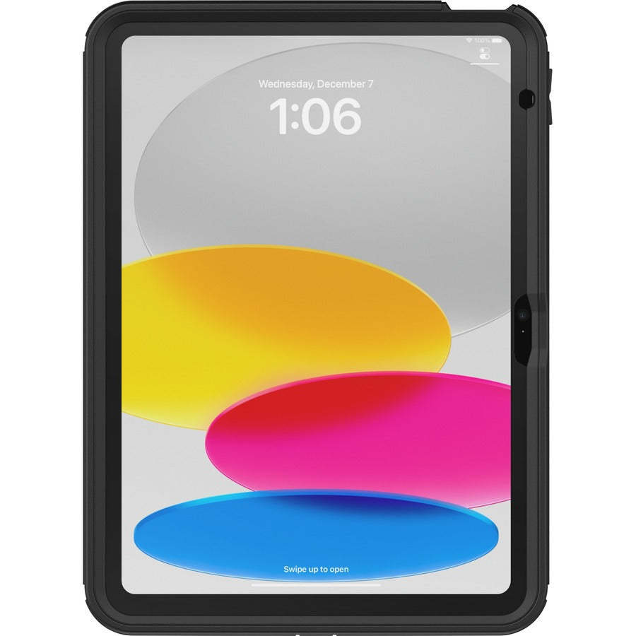 OtterBox Defender Rugged Carrying Case Apple iPad (10th Generation) Tablet - Black 77-90431