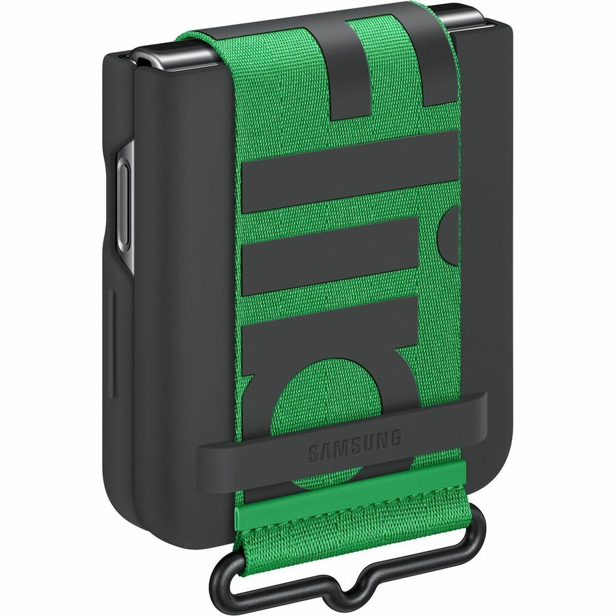 Samsung Galaxy Z Flip4 Silicone Cover with Strap EF-GF721TBEGCA