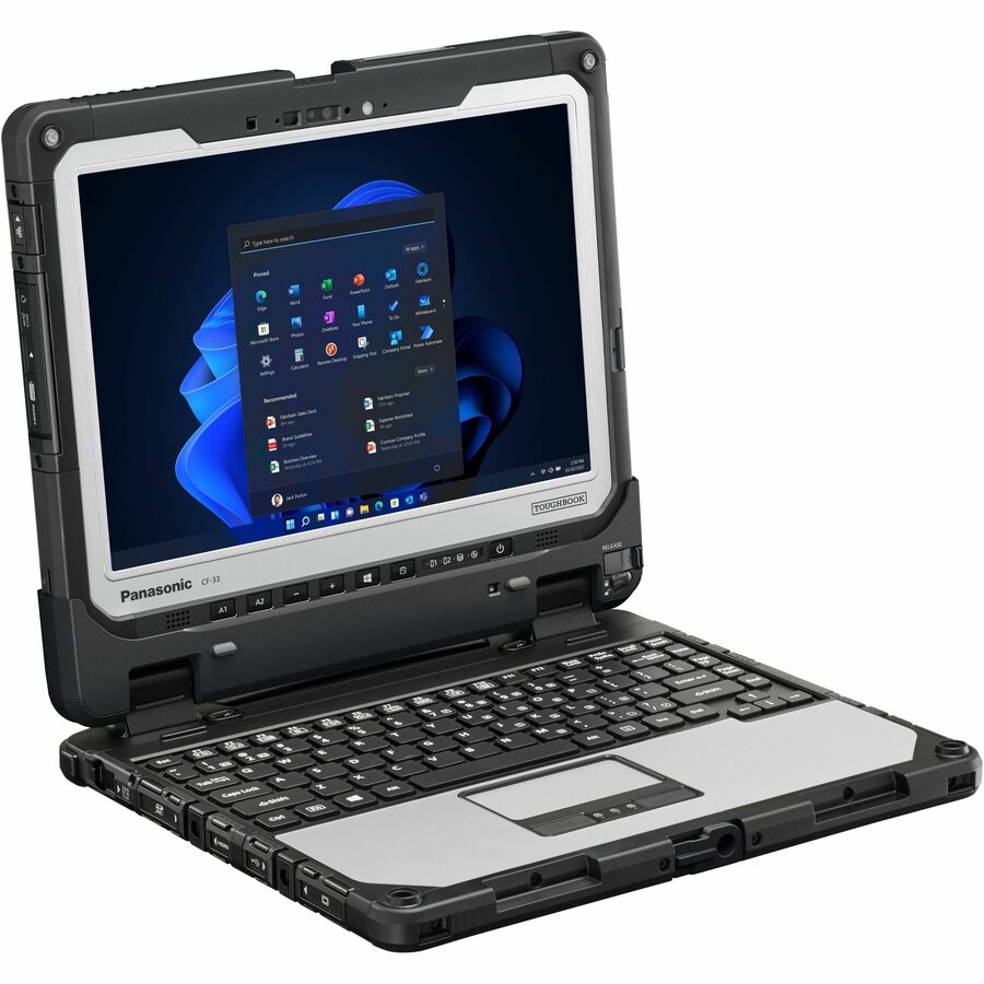 Panasonic TOUGHBOOK CF-33 CF33REPTTKM 12" Touchscreen Rugged Detachable 2 in 1 Notebook - QHD - Intel Core i5 10th Gen i5-10310U - vPro Technology - 16 GB - 512 GB SSD CF33REPTTKM