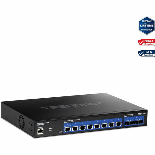 TRENDnet 12-Port 10G Web Smart Switch TEG-7124WS