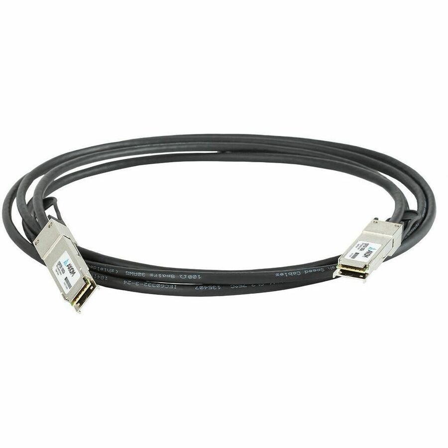 Axiom 100GBASE-CR4 QSFP28 Passive DAC Cable Intel Compatible 5m 100CQQH2650-AX