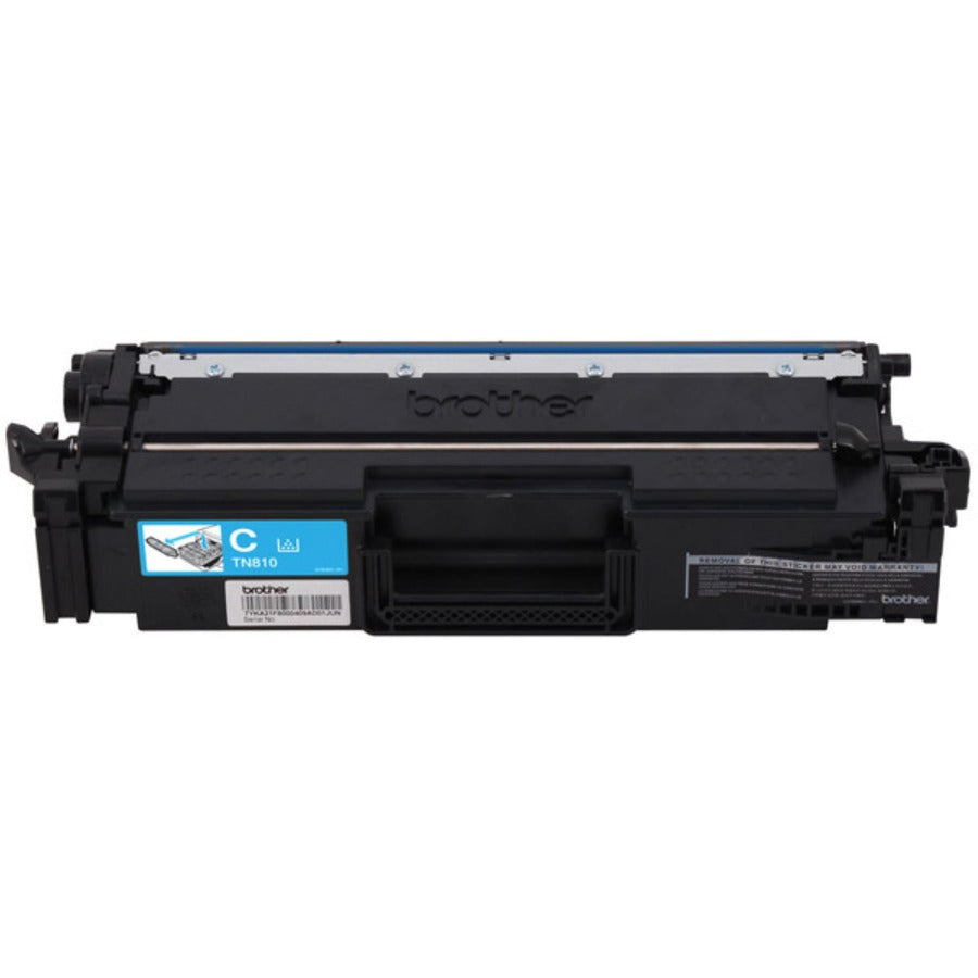 Brother TN810C Original Standard Yield Laser Toner Cartridge - Cyan - 1 Each TN810C