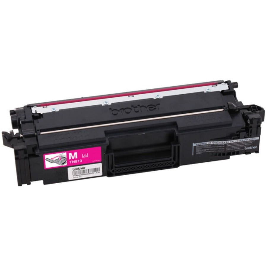 Brother TN810M Original Standard Yield Laser Toner Cartridge - Magenta - 1 Each TN810M