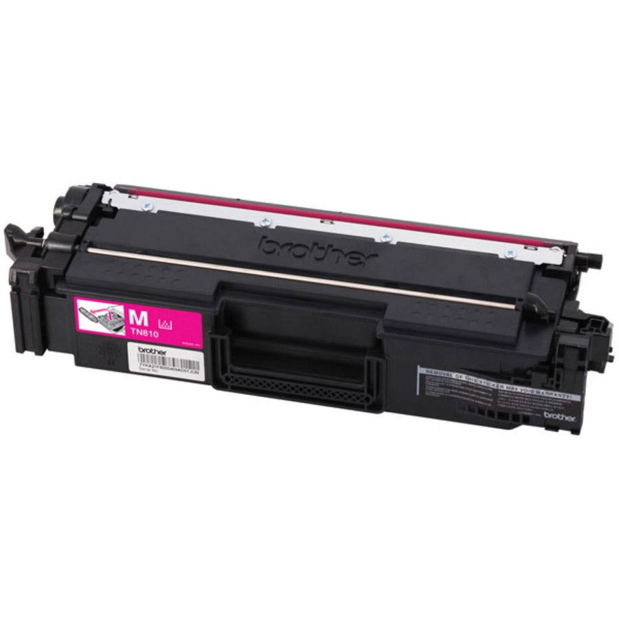 Brother TN810M Original Standard Yield Laser Toner Cartridge - Magenta - 1 Each TN810M