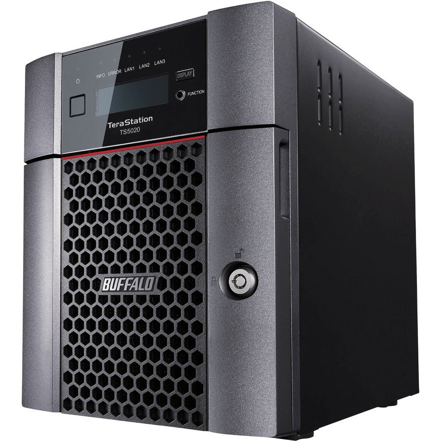 BUFFALO TeraStation 5420 4-Bay 48TB (4x12TB) Business Desktop NAS Storage Hard Drives Included TS5420DN4804