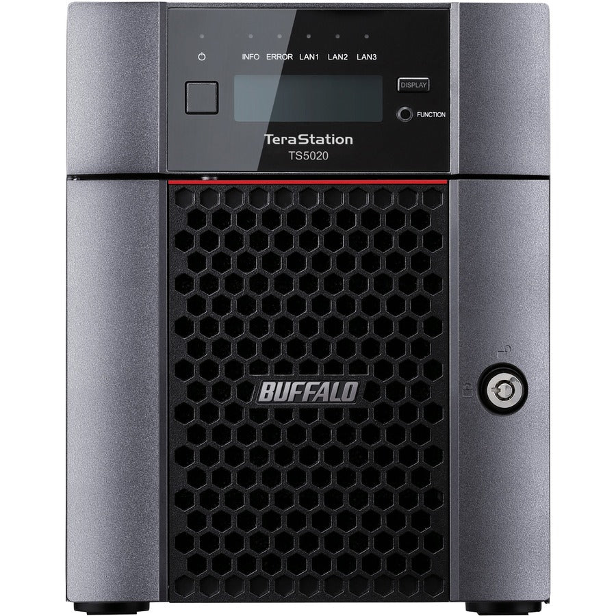 BUFFALO TeraStation 5420 4-Bay 48TB (4x12TB) Business Desktop NAS Storage Hard Drives Included TS5420DN4804