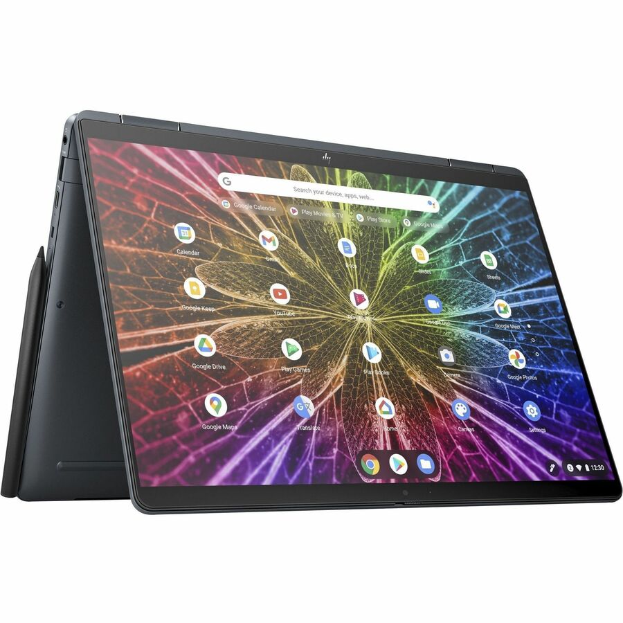 HP Elite Dragonfly Chromebook Enterprise 13.5" Convertible 2 in 1 Chromebook - WUXGA+ - Intel Core i7 12th Gen i7-1265U - vPro Technology - Intel Evo Platform - 16 GB - 256 GB SSD - Bilingual Keyboard - Slate Blue 7A569UT#ABL