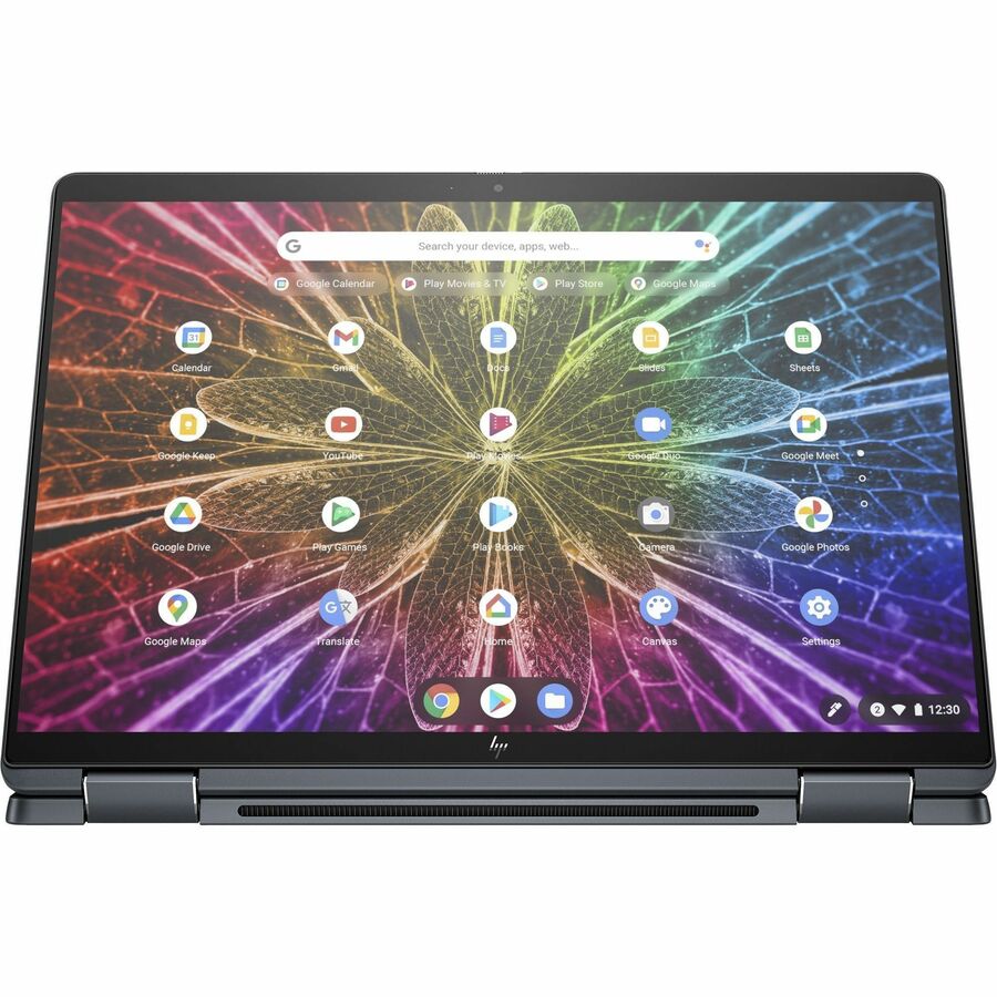 HP Elite Dragonfly Chromebook Enterprise 13.5" Convertible 2 in 1 Chromebook - WUXGA+ - Intel Core i7 12th Gen i7-1265U - vPro Technology - Intel Evo Platform - 16 GB - 256 GB SSD - Bilingual Keyboard - Slate Blue 7A569UT#ABL