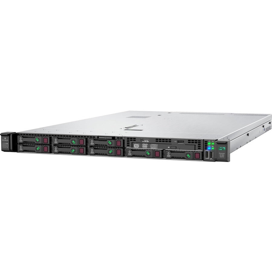 HPE ProLiant DL360 G10 1U Rack Server - 1 x Intel Xeon Gold 5218 2.30 GHz - 32 GB RAM - Serial ATA, 12Gb/s SAS Controller P56958-421