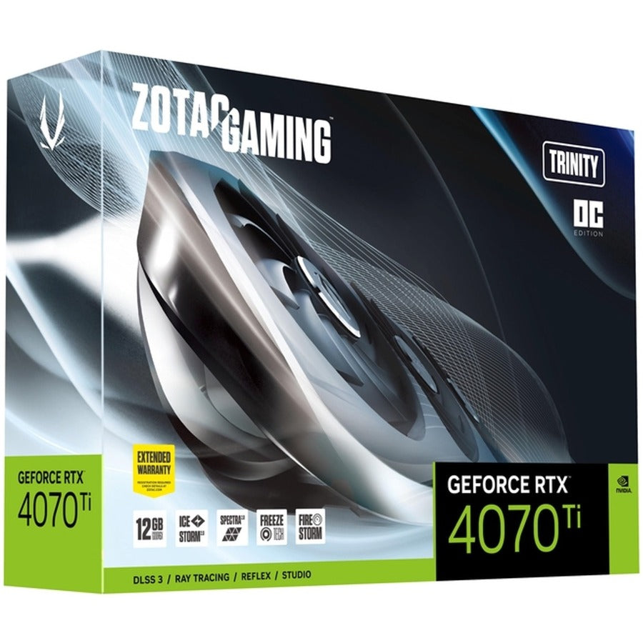 Zotac NVIDIA GeForce RTX 4070 Ti Graphic Card - 12 GB GDDR6X ZT-D40710J-10P