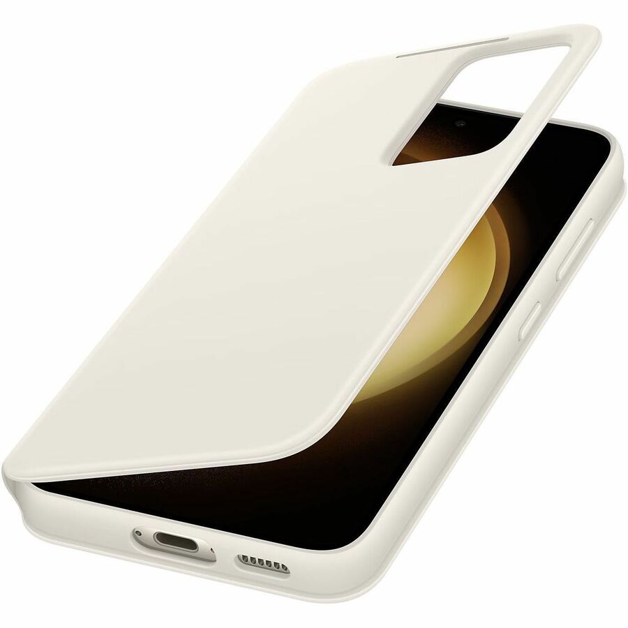 Samsung Carrying Case (Wallet) Samsung Galaxy S23 Smartphone - Cream EF-ZS911CUEGCA