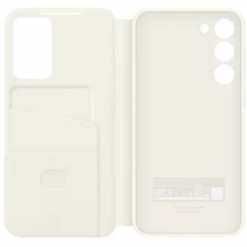 Samsung Carrying Case (Wallet) Samsung Galaxy S23+ Smartphone - Cream EF-ZS916CUEGCA