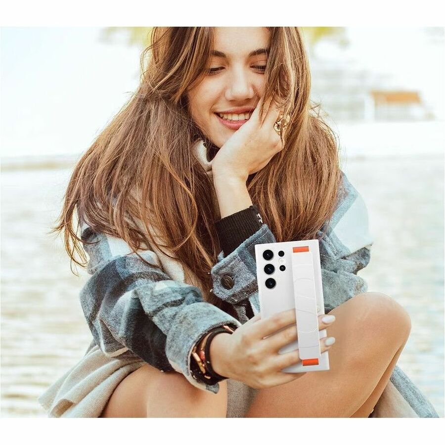 Samsung Galaxy S23 Ultra Silicone Grip Case EF-GS918TWEGCA