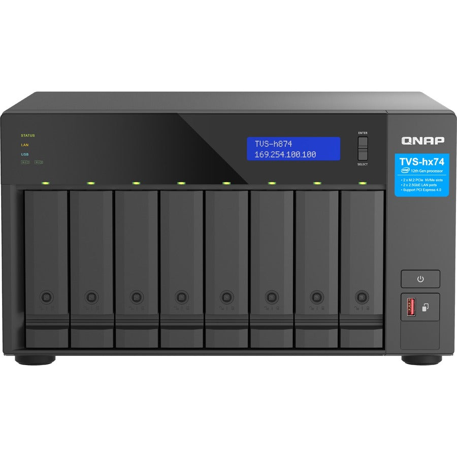 QNAP TVS-h874-i7-32G SAN/NAS Storage System TVS-H874-I7-32G-US