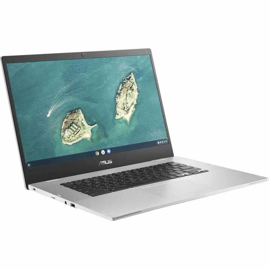 Asus Chromebook CX1500 CX1500CKA-DH02-CB 15.6" Chromebook - HD - Intel Celeron N5100 - 4 GB - 64 GB Flash Memory - French, English Keyboard - Transparent Silver CX1500CKA-DH02-CB