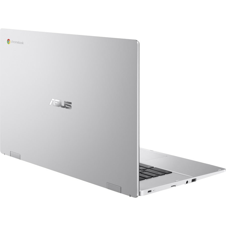 Asus Chromebook CX1500 CX1500CKA-DH02-CB 15.6" Chromebook - HD - Intel Celeron N5100 - 4 GB - 64 GB Flash Memory - French, English Keyboard - Transparent Silver CX1500CKA-DH02-CB