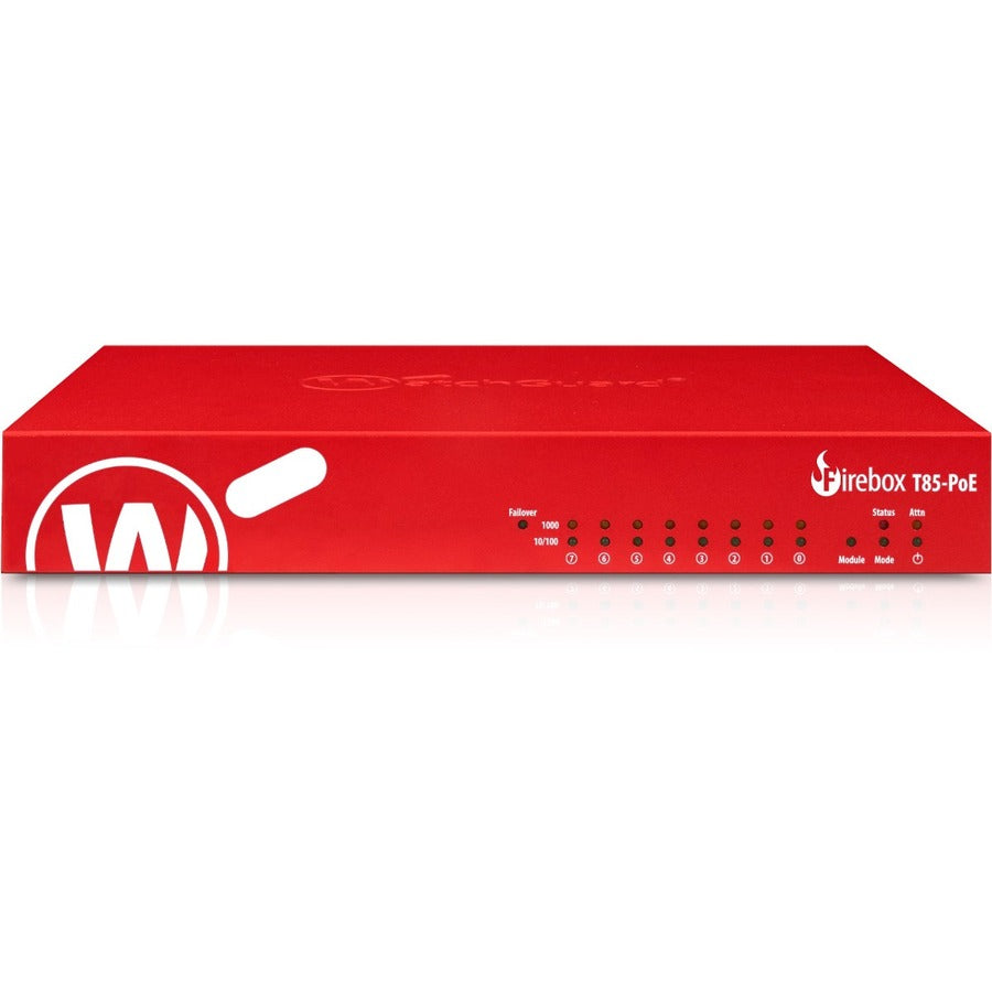 WatchGuard Firebox T85-PoE Network Security/Firewall Appliance WGT85073-US