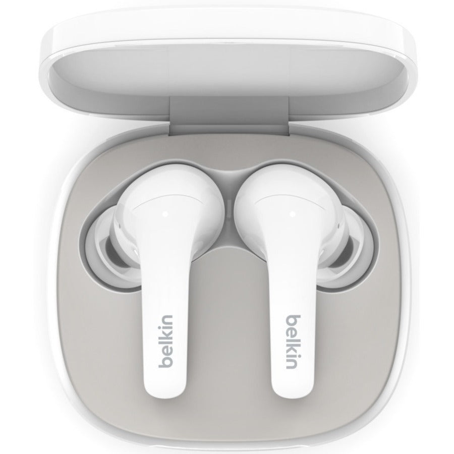 Belkin SOUNDFORM Flow Noise Cancelling Earbuds AUC006BTWH