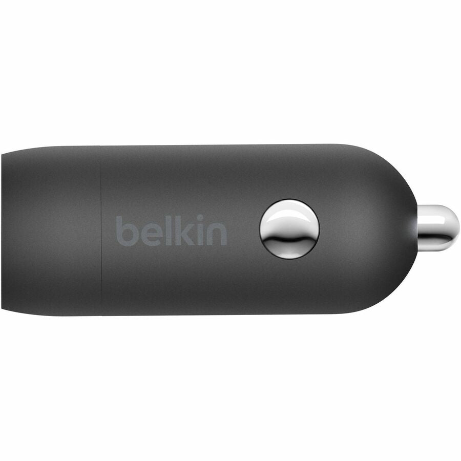 Belkin BoostCharge 30W USB-C Car Charger + USB-C to USB-C cable CCA004BT1MBK-B6