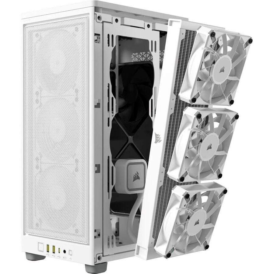 Corsair 2000D AIRFLOW Mini-ITX PC Case - White CC-9011245-WW