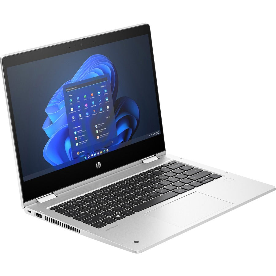 HP Pro x360 435 G10 13.3" Touchscreen Convertible 2 in 1 Notebook - Full HD - AMD Ryzen 7 7730U - 16 GB - 512 GB SSD - Pike Silver Aluminum 7P3C6UT#ABA