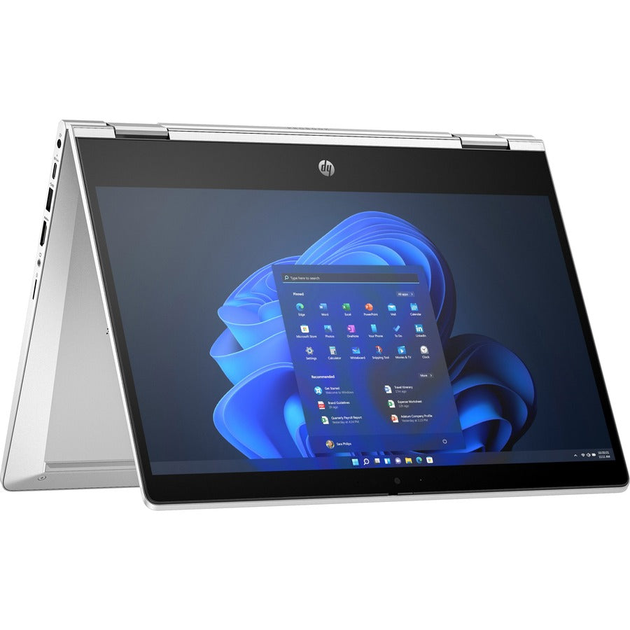 HP Pro x360 435 G10 13.3" Touchscreen Convertible 2 in 1 Notebook - Full HD - AMD Ryzen 7 7730U - 16 GB - 512 GB SSD - Pike Silver Aluminum 7P3C6UT#ABA