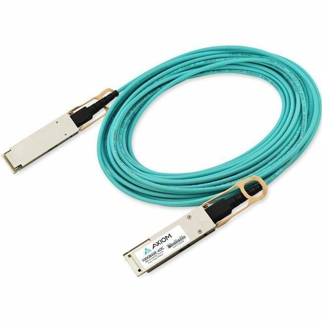 Axiom 100GBASE-AOC QSFP28 to 4 SFP28 Active Optical Cable HP Compatible 15m 845424-B21-AX