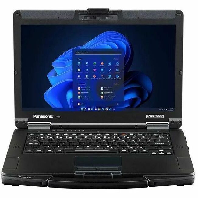 Panasonic TOUGHBOOK FZ-55 FZ55FV476KM 14" Touchscreen Semi-rugged Notebook - Full HD - Intel Core i5 11th Gen i5-1145G7 - vPro Technology - 16 GB - 512 GB SSD FZ55FV476KM