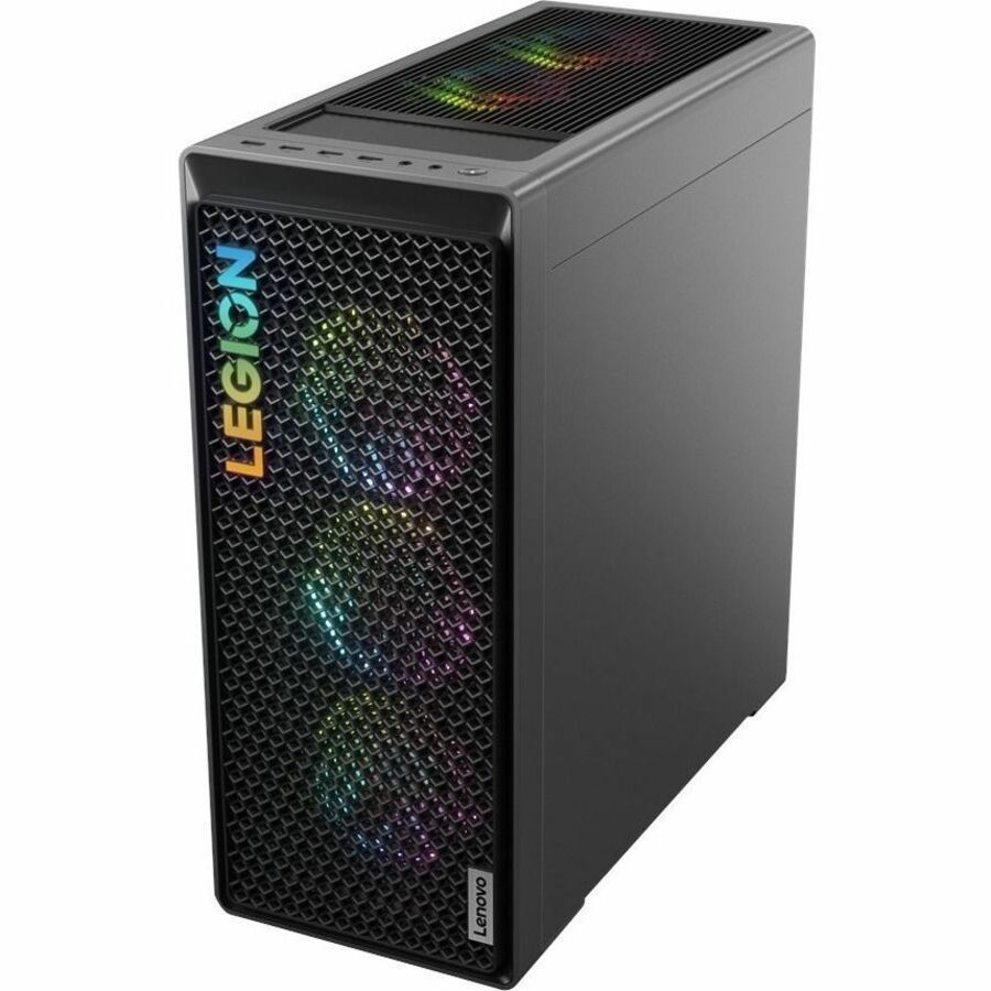 Lenovo Legion T7 34IRZ8 90V6000CUS Gaming Desktop Computer - Intel Core i9 13th Gen i9-13900KF - 32 GB - 1 TB SSD - Tower - Storm Gray 90V6000CUS