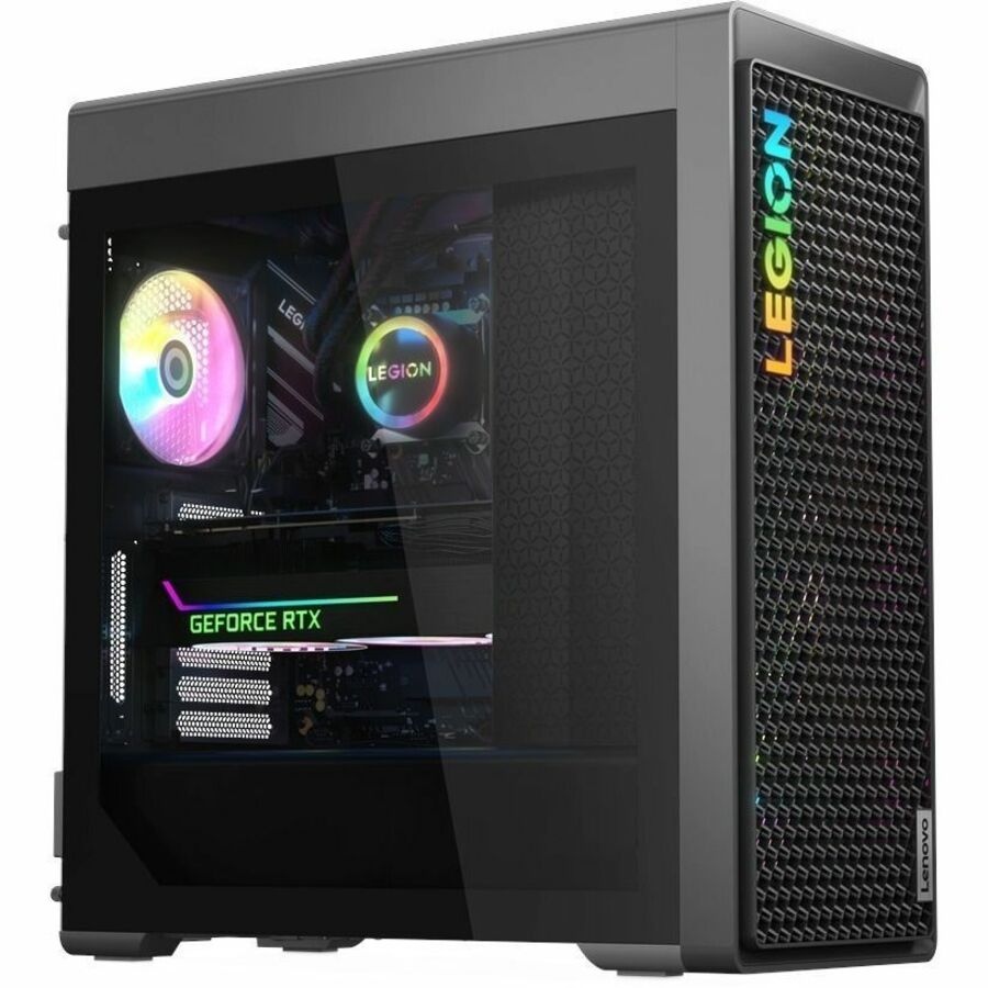 Lenovo Legion T7 34IRZ8 90V6000CUS Gaming Desktop Computer - Intel Core i9 13th Gen i9-13900KF - 32 GB - 1 TB SSD - Tower - Storm Gray 90V6000CUS