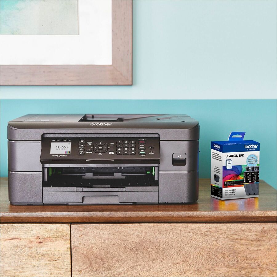 Brother MFC-J1012DW Wireless Inkjet Multifunction Printer - Color MFCJ1012DW