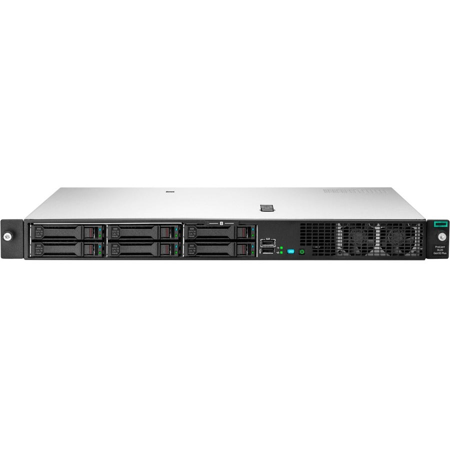 HPE ProLiant DL20 G10 Plus 1U Rack Server - 1 x Intel Xeon E-2336 2.90 GHz - 32 GB RAM - 960 GB SSD - (2 x 480GB) SSD Configuration - Serial ATA Controller P63678-B21