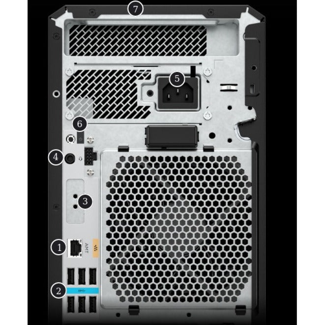 HP Z4 G5 Workstation - 1 x Intel Xeon w5-2455X - vPro Technology - 32 GB - 512 GB SSD - Tower - Black 7X9D0UT#ABA